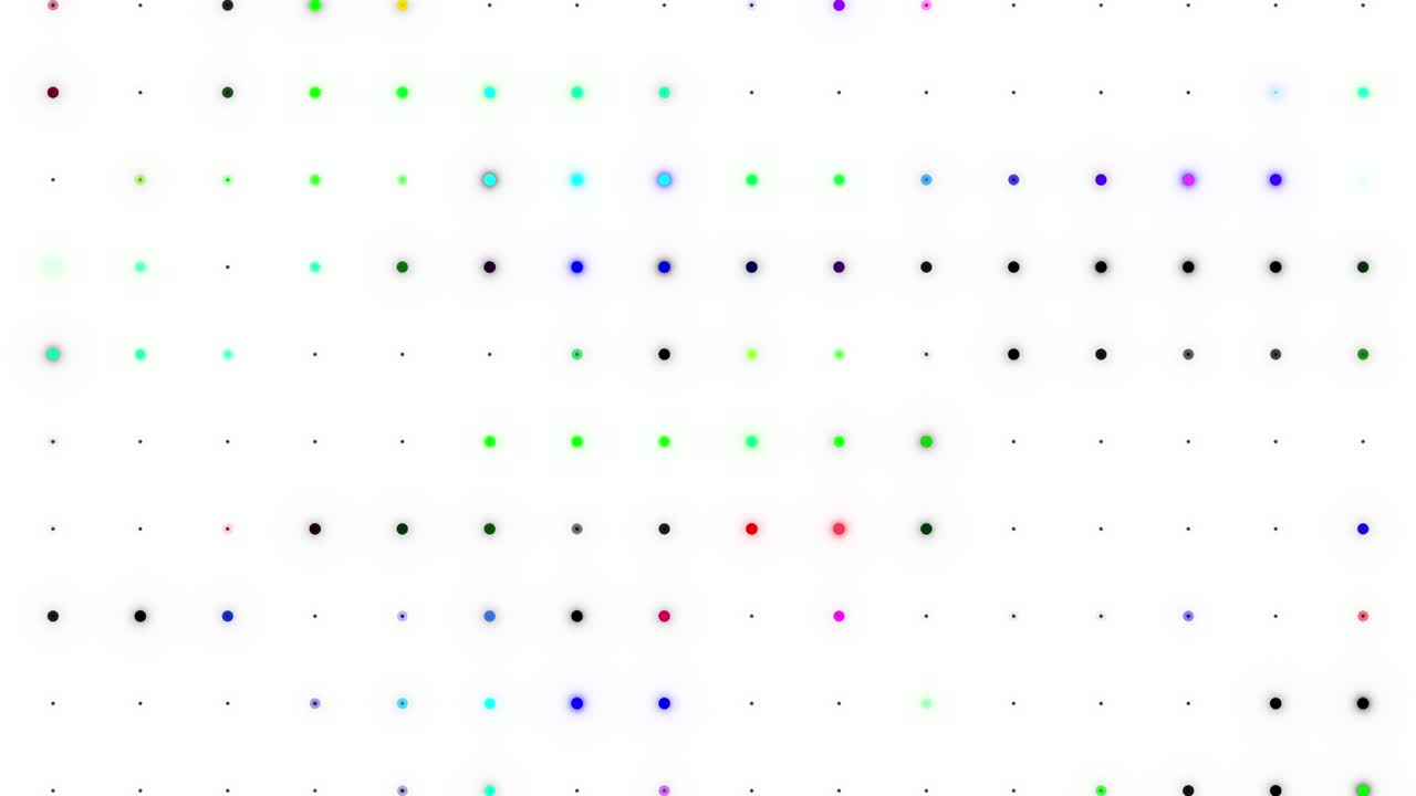 추상적인 애니메이션 다채로운 패턴 - 4k 다채로운 led 서클 라이트