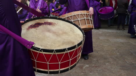 easter drummers in calanda spain