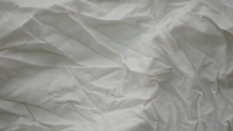 wrinkled white fabric texture