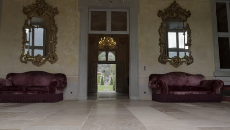 grand entrance of an italian palace