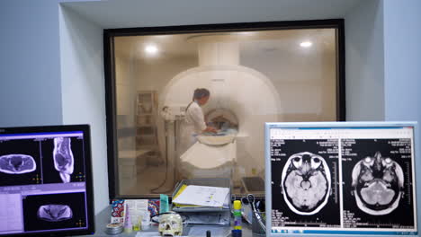 medical imaging in a hospital