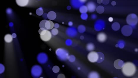 4k animated background of colorful particles