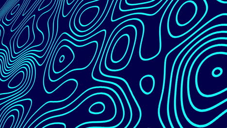 animation of light blue lines moving on blue background