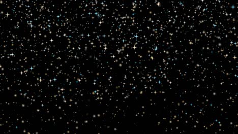 pesada gota de nieve oro y dorado dios azul pequeña estrella enorme