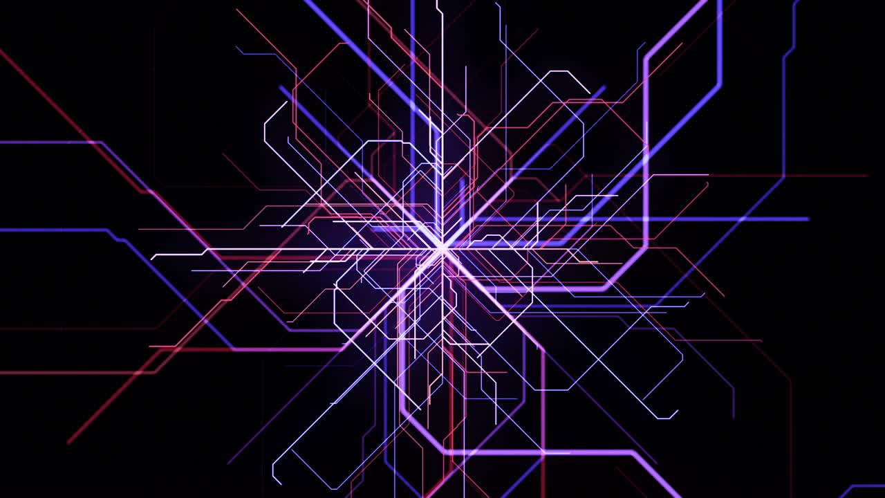 red de circuitos abstractos