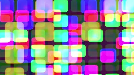 led bokeh cube background 77