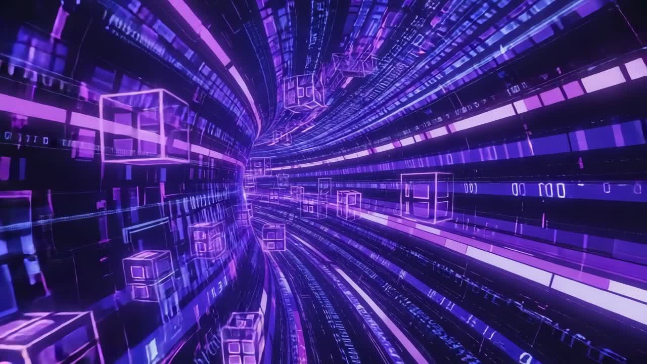 túnel digital abstracto