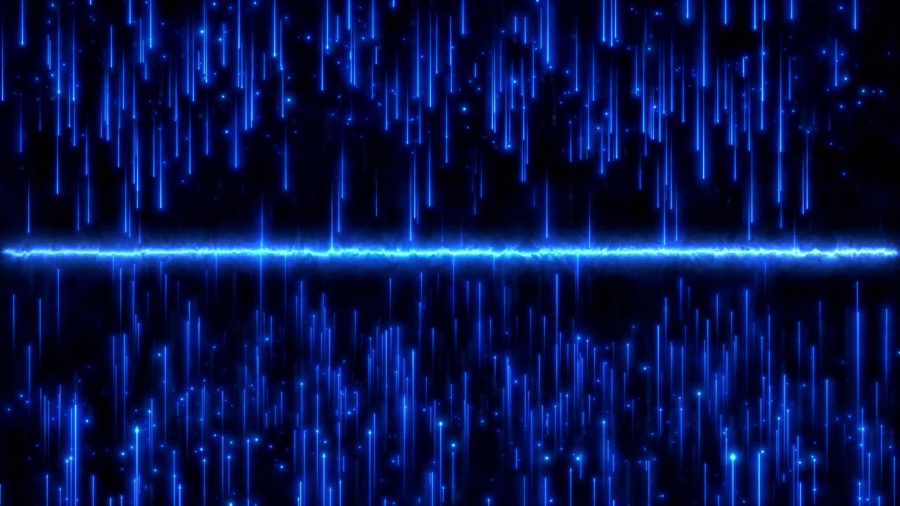 Digital data flow network cyberspace particles lines background concept high speed cyber connection