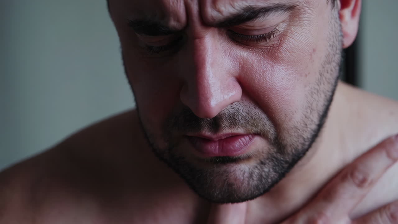 Man Experiencing Pain