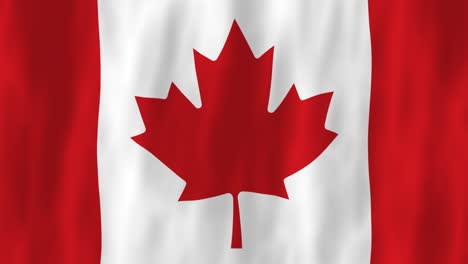 Canada-flag-country-animation-3D-symbol-design-waving-in-wind-movement-national-patriotism-world-culture-emblem-banner-North-America-red-white