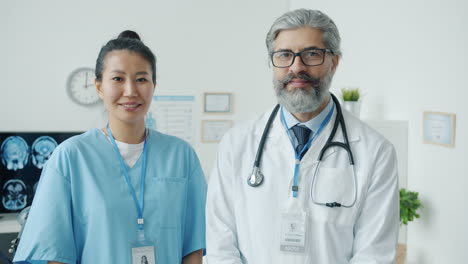 portrait of doctor and nurse