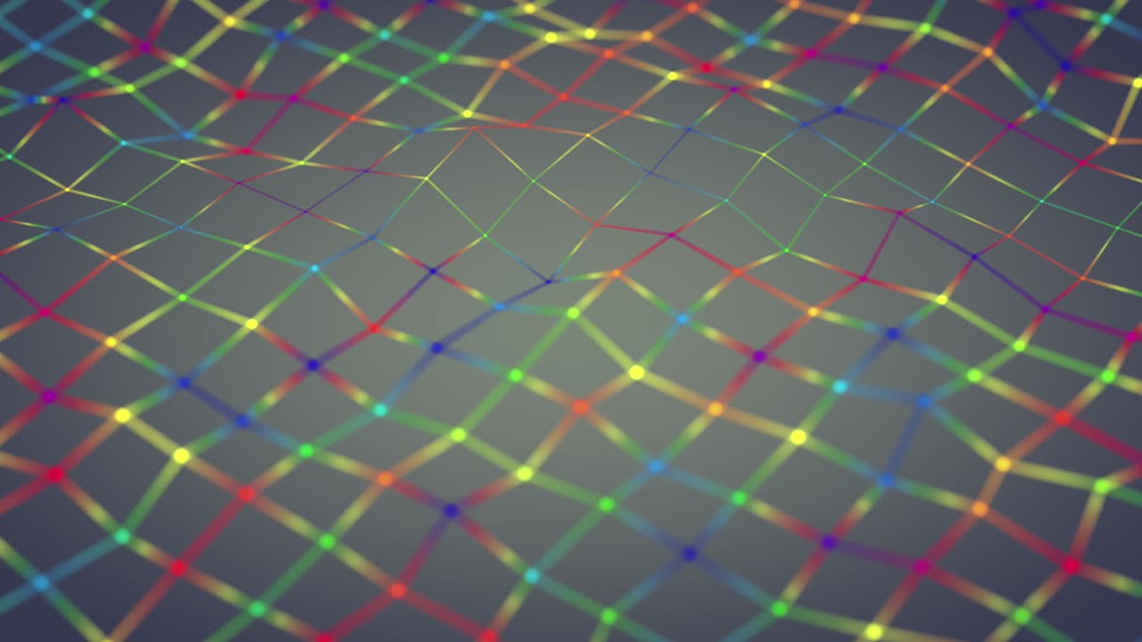 Abstraction of polygon wave flow by small particles of 4K