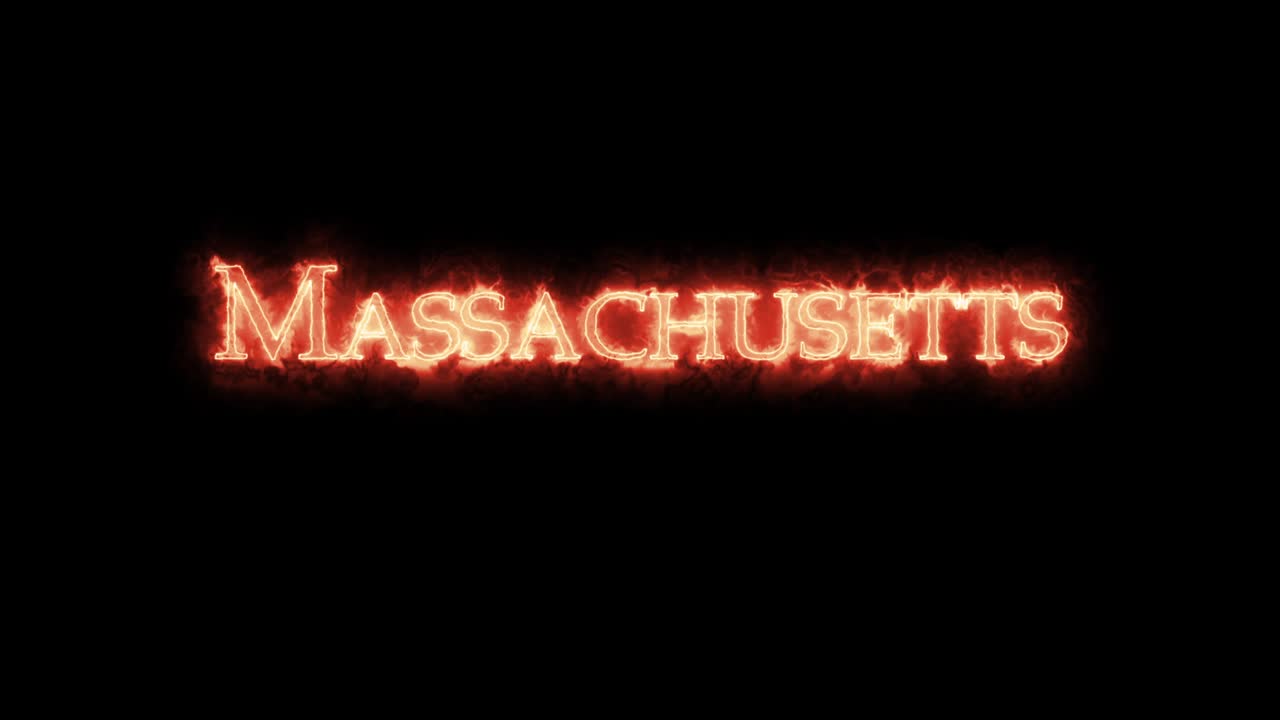 massachusetts escrito con fuego.