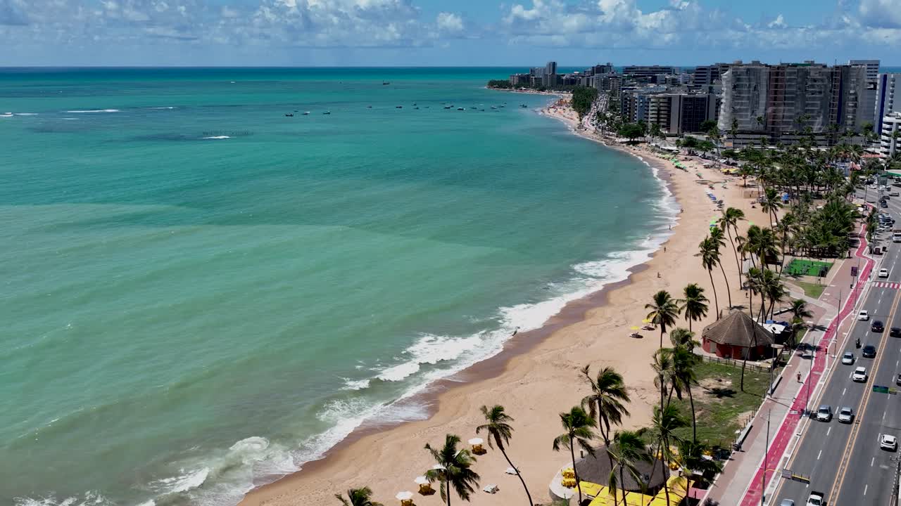 Maceió, Alagoas, Brasil en el Nordeste brasileño.