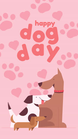 happy dog day card