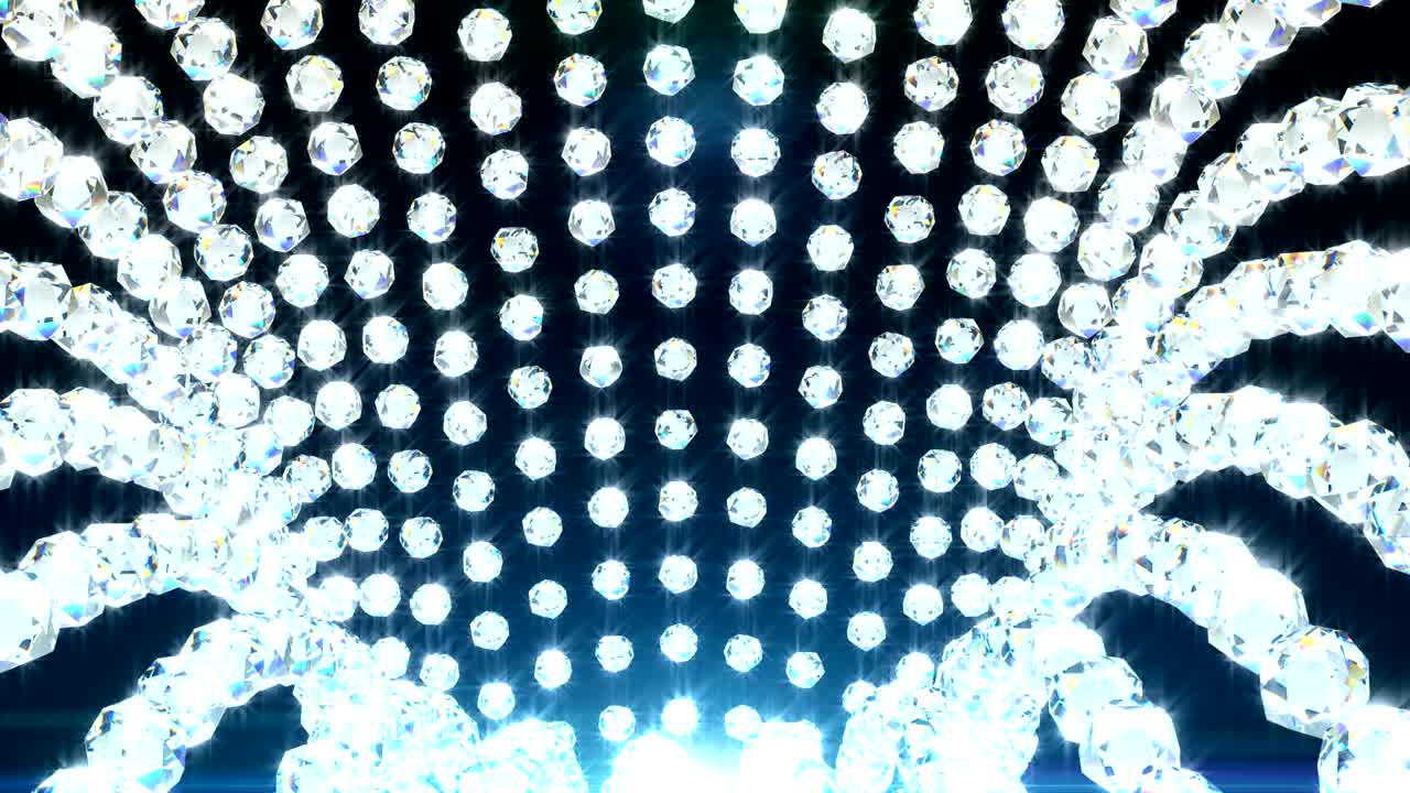떨어지는 다이아몬드, 아름다운 배경, 원활한 루프 애니메이션