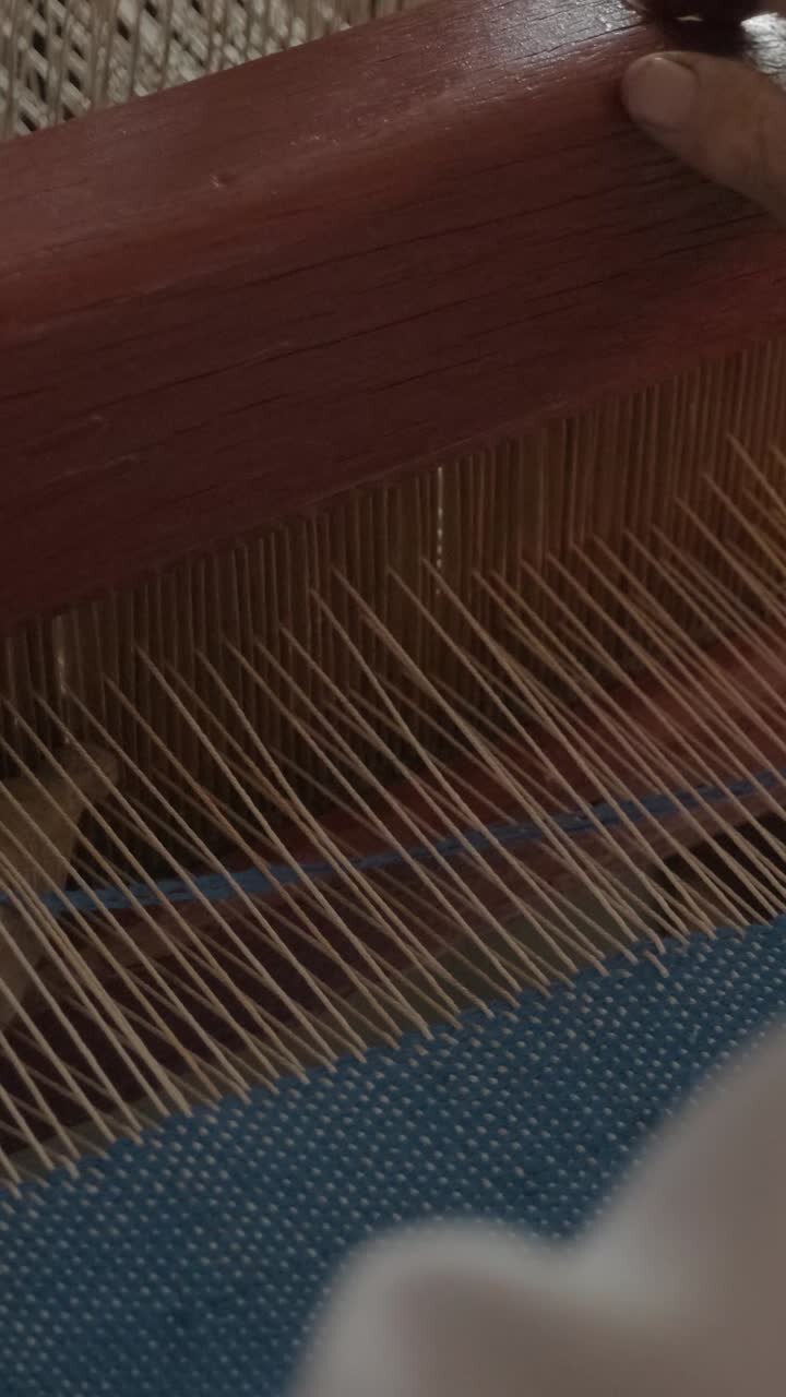 Weaving on a Loom