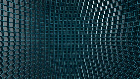 4k fondo geométrico abstracto negro y azul