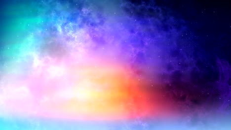 el bucle del cielo espacial