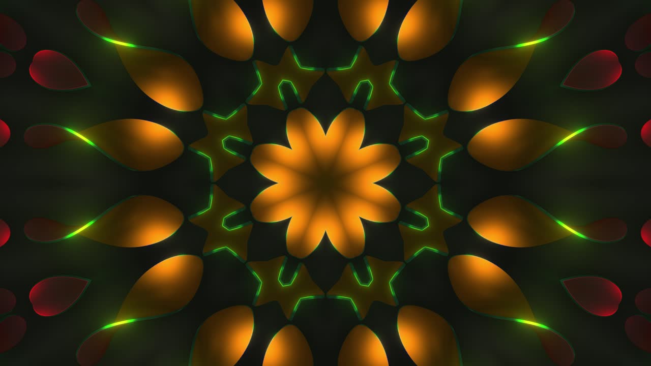 Abstract modello di caleidoscopio geometrico