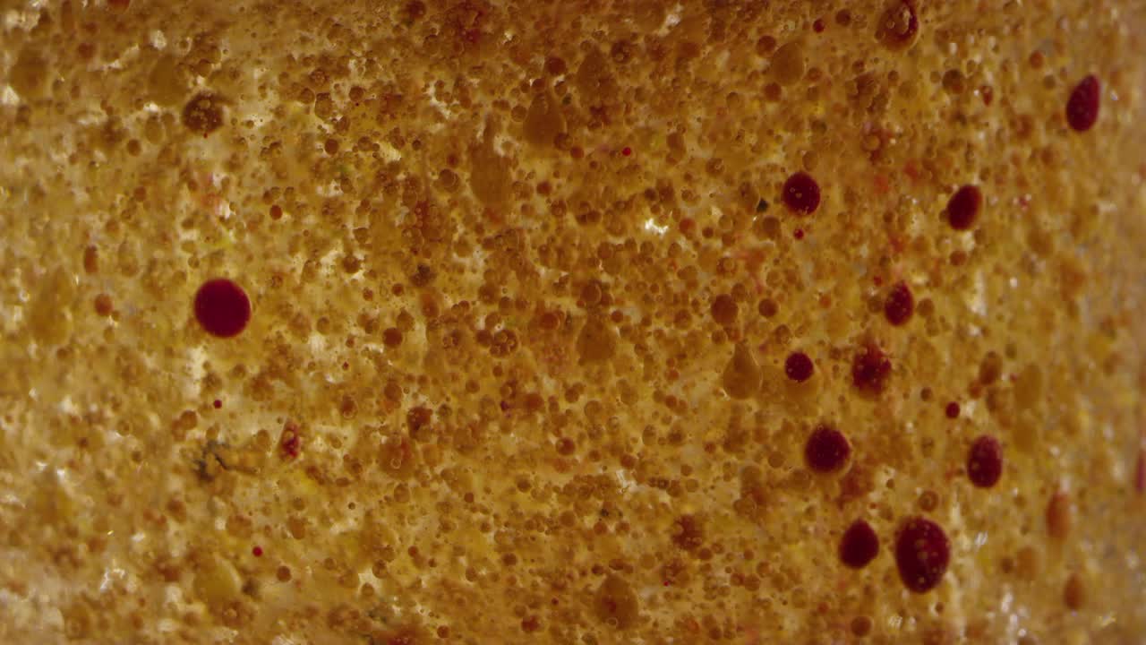 Bubbling surface of the sun abstract textured background