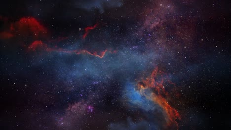 universe in outer space, background video