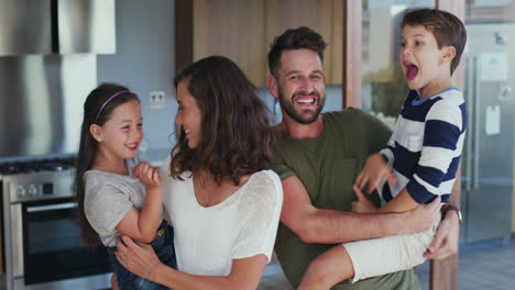 la familia es todo amor todo el tiempo.
