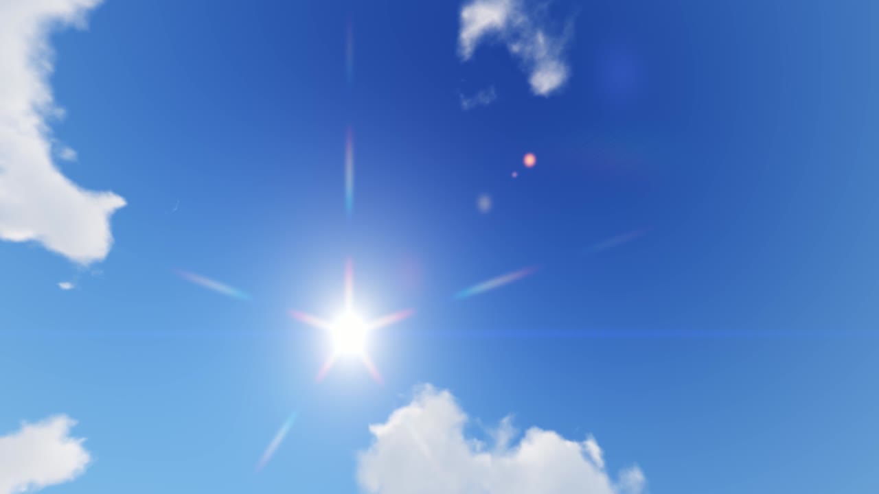 머리 위를 날아다니는 비행기, 해가 지거나 해가 뜨면 공항에 착륙