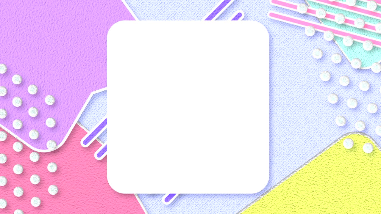 fondo animado abstracto con elementos y formas geométricas gráficas.