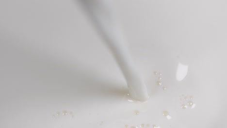 pouring fresh milk in super slow motion 4k