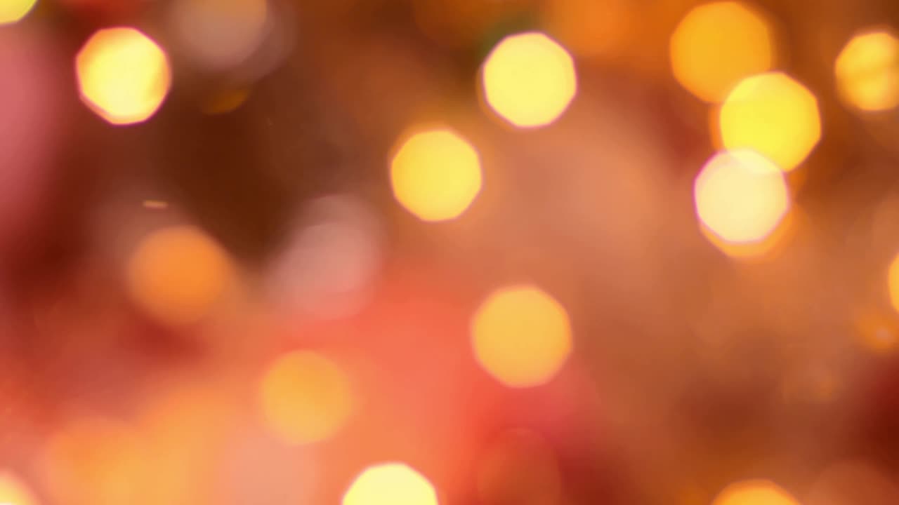 fondo abstracto de luces bokeh desfocalizadas doradas brillantes