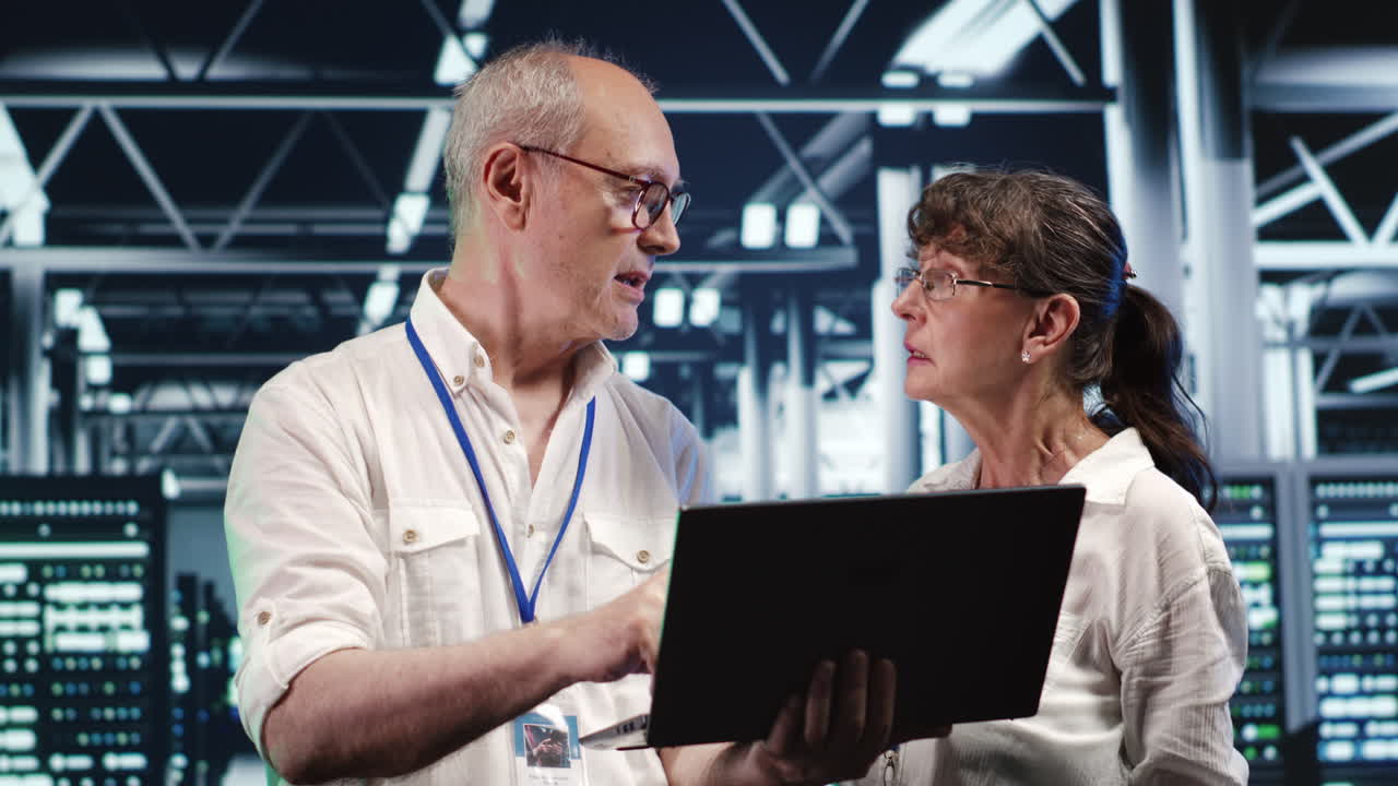 vigilancia de las filas de servidores de eficiencia energética