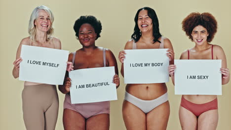 beauty, diversity or body positivity poster