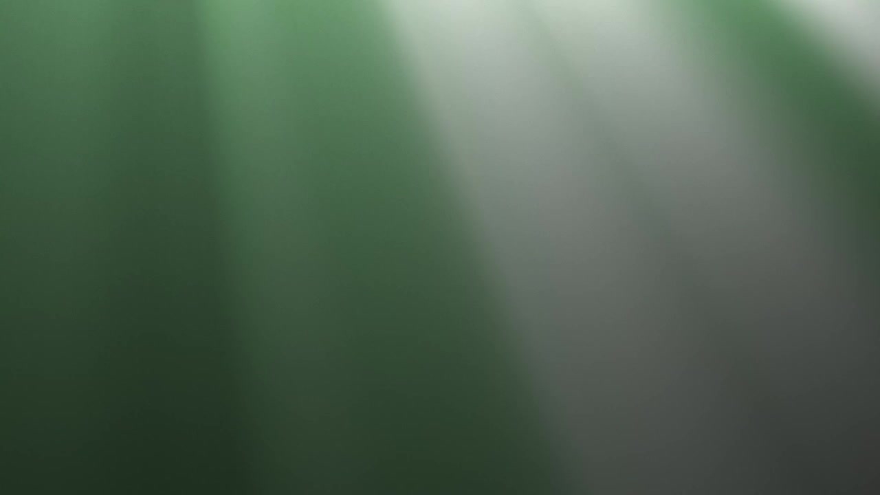 Abstract Light Rays Moving on Dark Green Background
