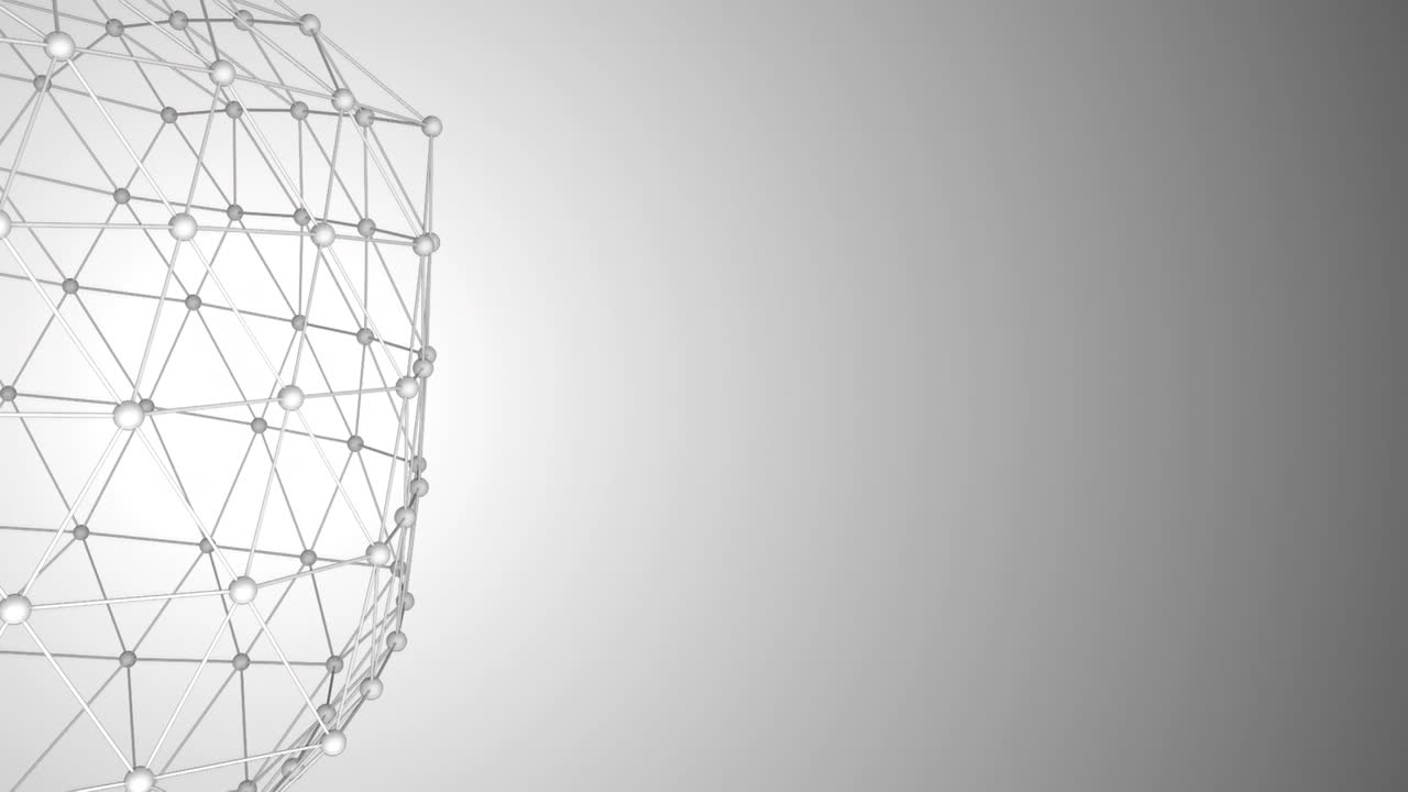 Abstract background with network surface