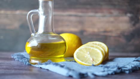 lemon and olive oil