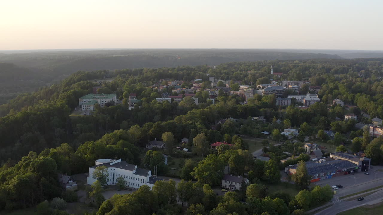 deslizamiento estableciendo el rodaje de la ciudad ecológica