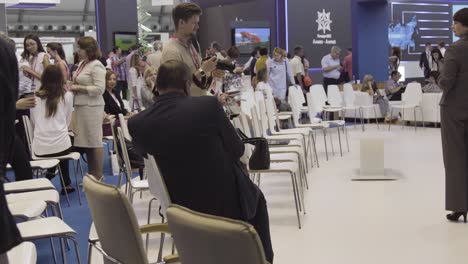 business conference or exhibition