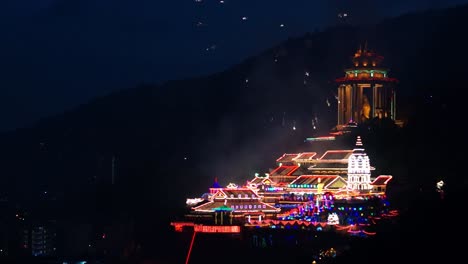 firework display at kek lok si