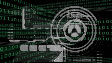 animation of scope scanning over binary coding