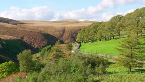 paisaje rural típico de yorkshire