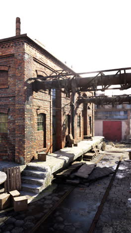 abandoned factory building