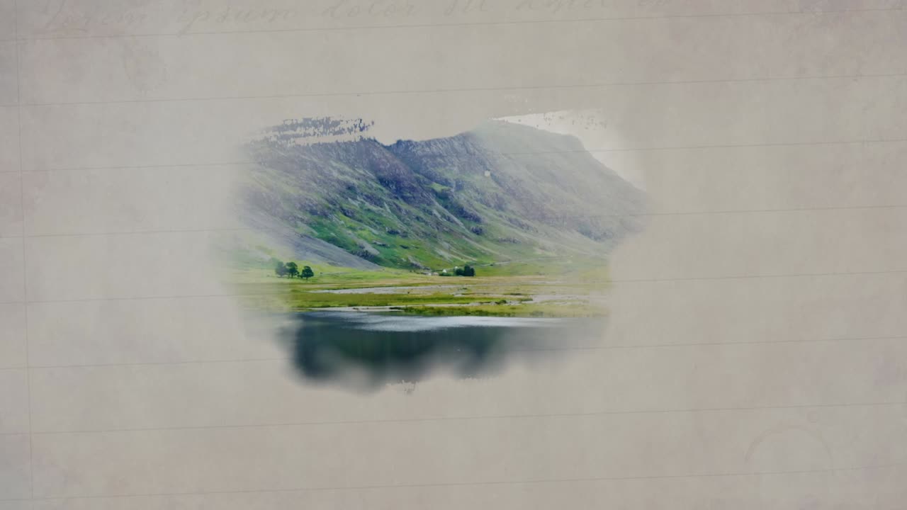 Abstract Watercolor Paintings of Night Sky and Sunset