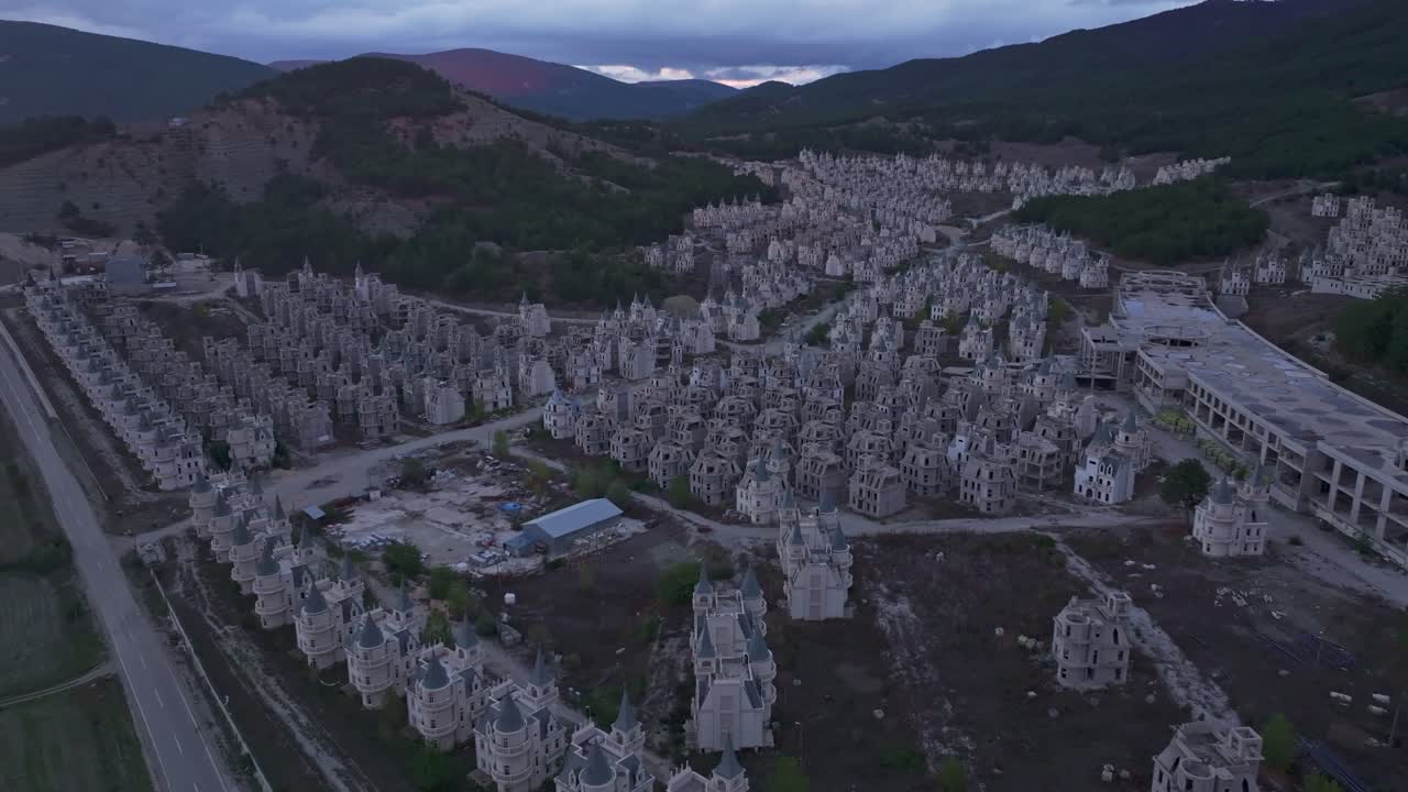 Turkey's Burj Al Babas, abandoned yet enchanting at sunset