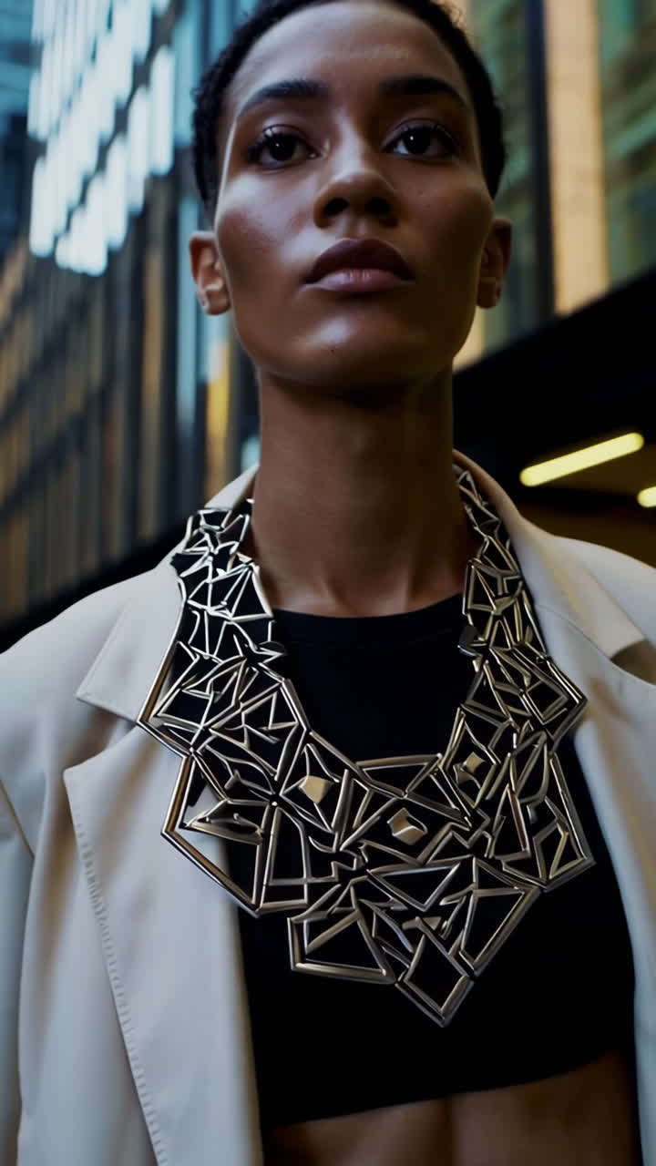 Urban Chic Fashion Model