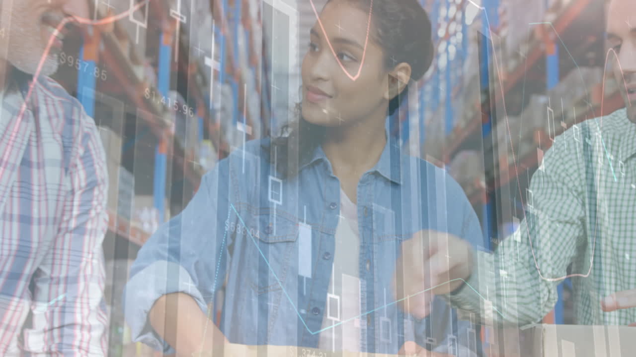 procesamiento de datos estadísticos contra voluntarios y voluntarias que abren bolsas de donación en el almacén