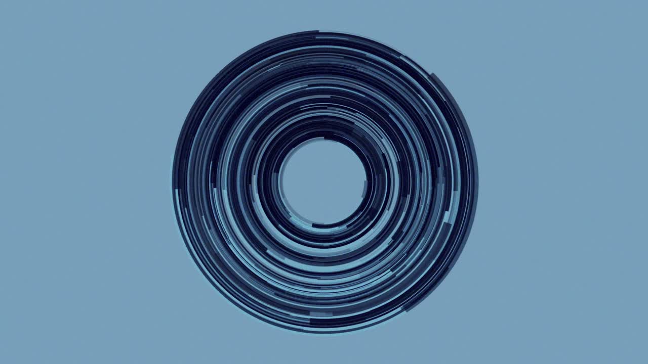 segmentos circulares rotativos de fondo abstractos