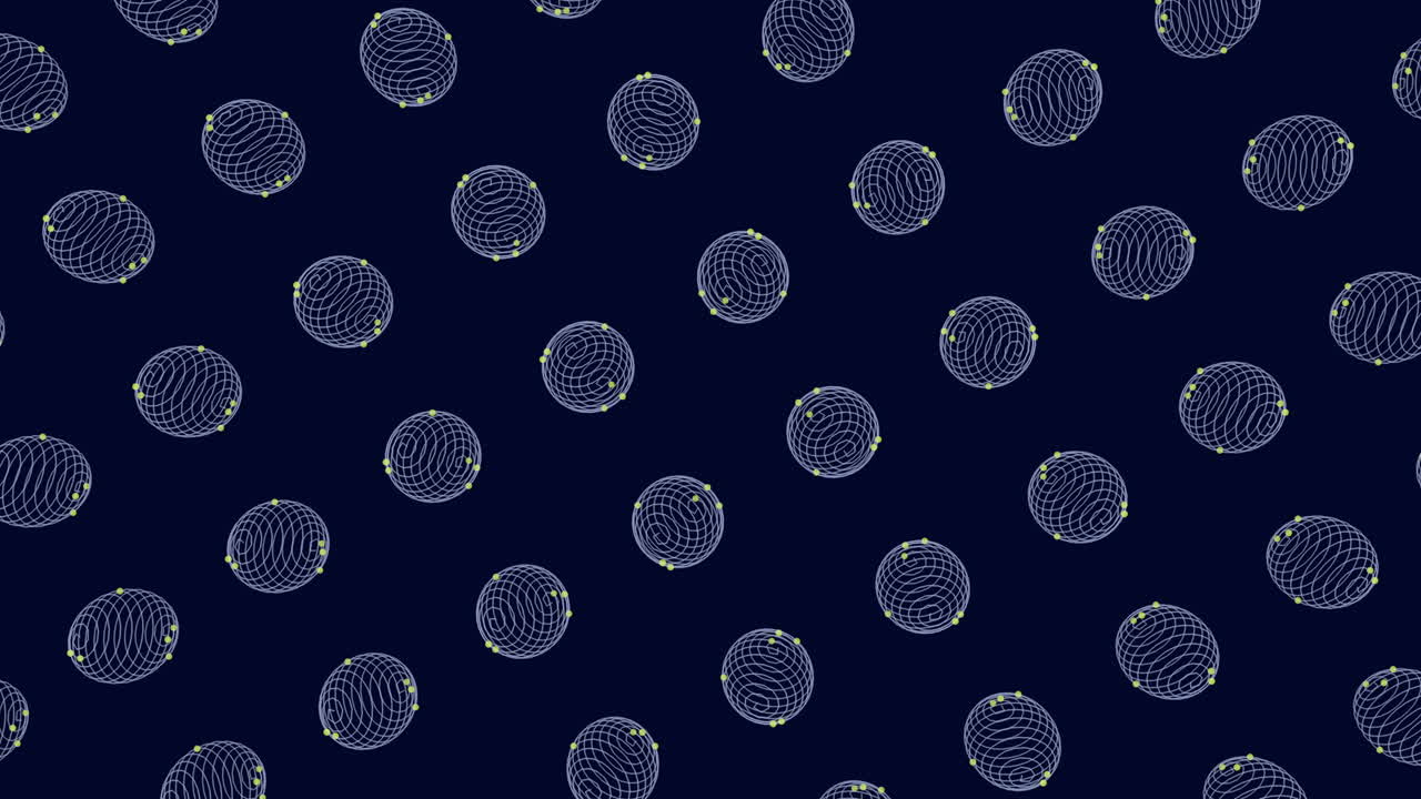 Starry night blue background with constellation-like white dots