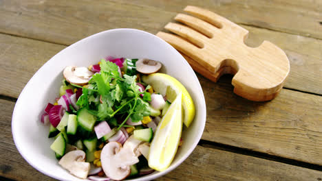 Salad-in-bowl