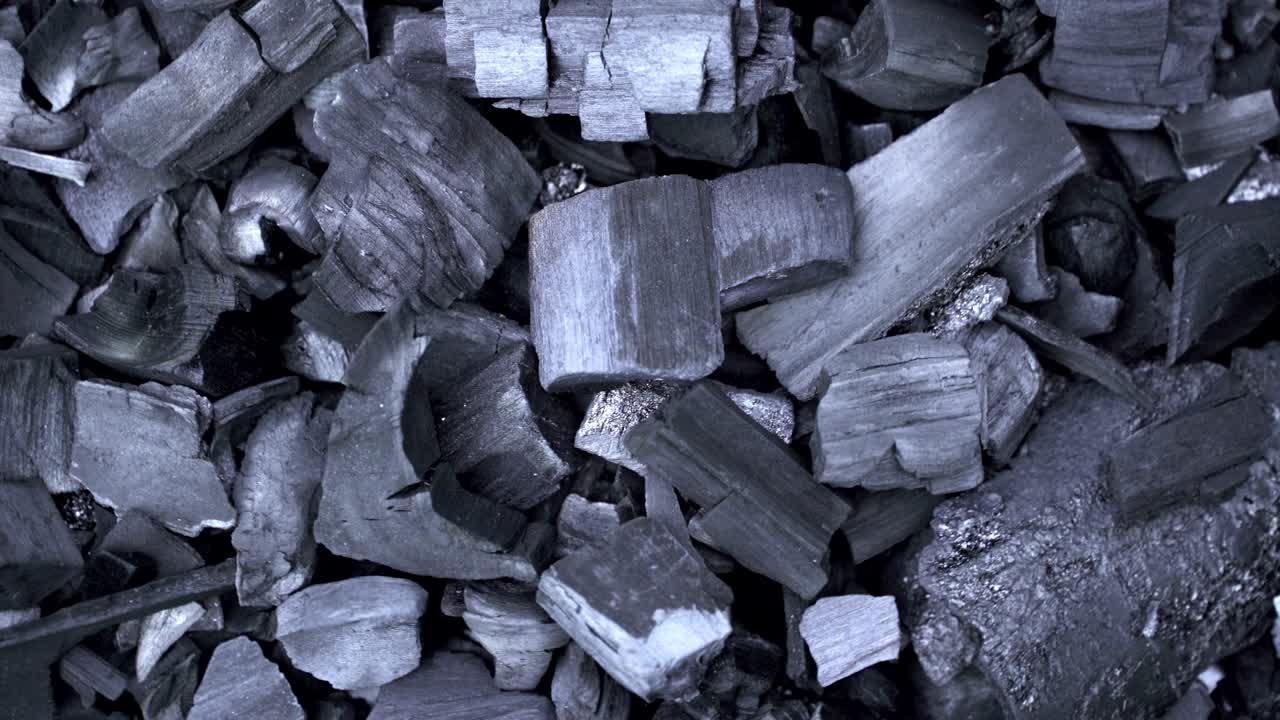 fondo de textura de carbón negro